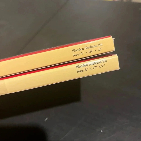 Vintage Wood Dinosaur Models Lot of 2 Safari LTD Brachiosaurus & Spinosaurus - Picture 7 of 7